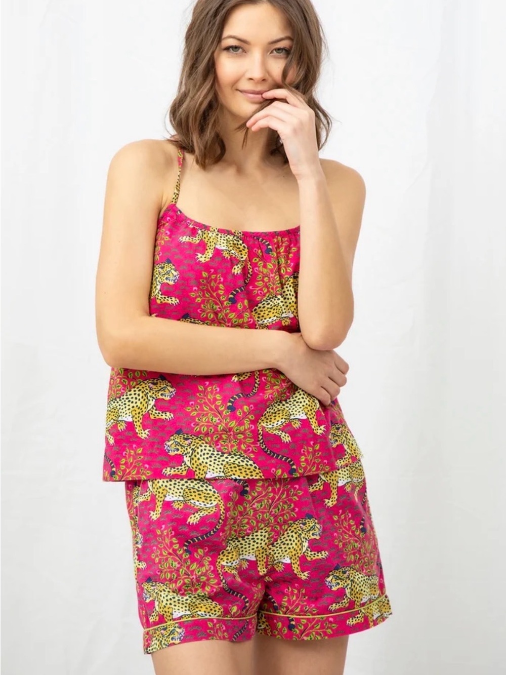 Printfresh Cami Shorts Set in Bagheera
